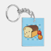 Porte-clés Raisin Bread Loaf and Red Apples (Devant gauche)
