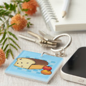 Porte-clés Raisin Bread Loaf and Red Apples (Devant Droit)