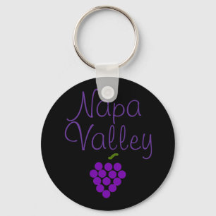 Porte-clés Raisins de vignoble de Napa Valley