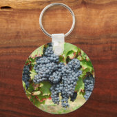 Porte-clés Raisins de vin français (Recto)