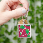 Porte-clés Raisins rouges funky (main)