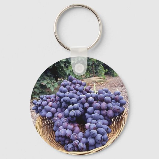 Porte-clés Raisins royaux violets (Recto)