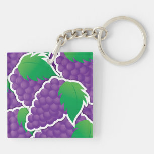 Porte-clés Raisins violets funky