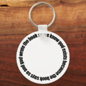 Porte-clés Raisonnement circulaire (Recto)