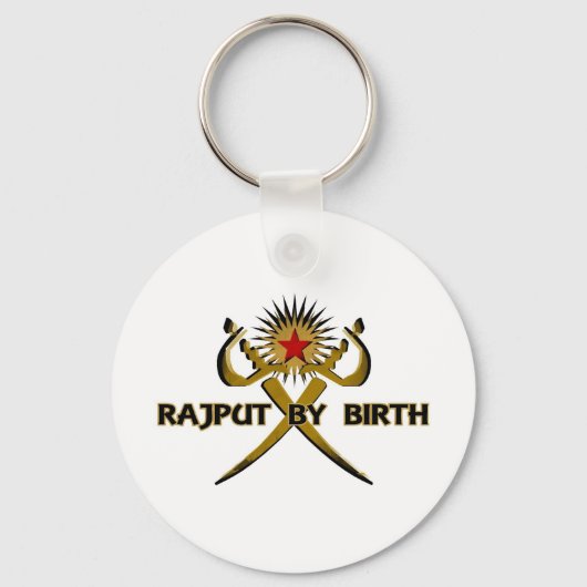 Porte-clés Rajput By Birth Sun Star (Recto)