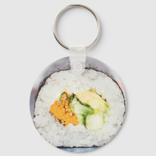 Porte-clés Râle de sushi Poisson et riz