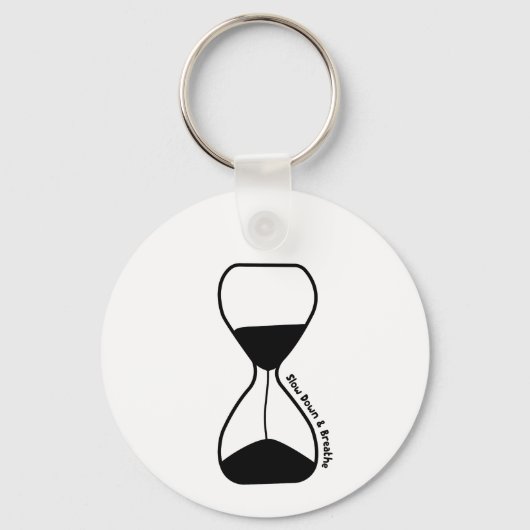 Porte-clés Ralentir et respirer - Auto-soins (Verso)