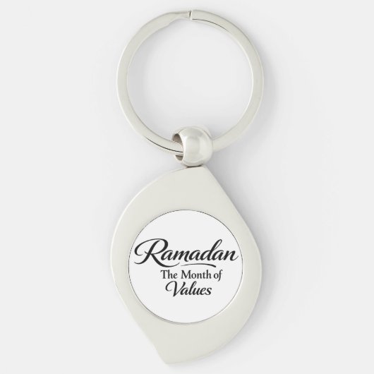 Porte-clés Ramadan des Valeurs (Devant)