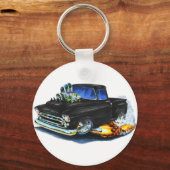 Porte-clés Ramassage noir Chevy 1957 (Recto)