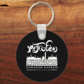 Porte-clés ramdan carnet, ramadan, kareem, mubarak, vice-vers (Verso)