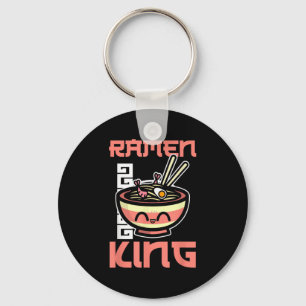 Porte-clés Ramen King Ramen Noodles Lover Drôle Citation Pour