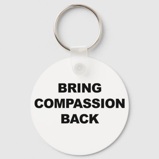 Porte-clés Ramener la compassion (Recto)