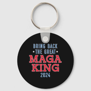 Porte-clés Ramener le grand roi Maga Fun Ulta Maga Desi