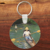 Porte-clés Rameurs par Gustave Caillebotte, Beaux-Arts Ancien (Recto)