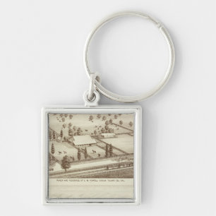 Porte-clés Ranches, Visalia, Cal