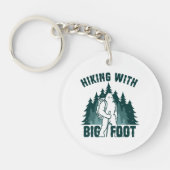 Porte-clés Randonnée Avec Porte - clé Bigfoot (Devant)