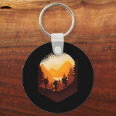 Porte-clés Randonnée Aventure Nature 1 (Recto)