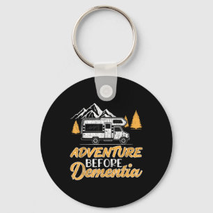 Porte-clés Randonnée Camping Aventure Amoureux Avant Démence