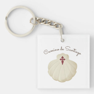 Porte-clés Randonnée du Camino de Santiago