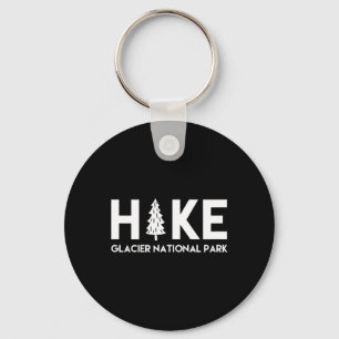 Porte-clés Randonnée Glacier National Park Montana Souvenir
