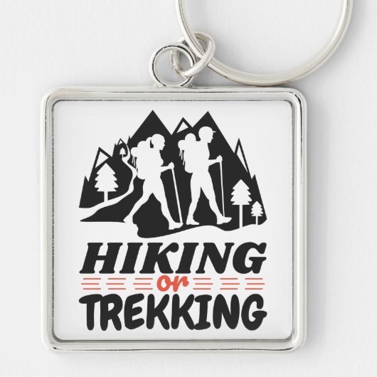 Porte-clés Randonnée ou trekking (Devant)