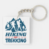 Porte-clés Randonnée ou trekking (Dos)