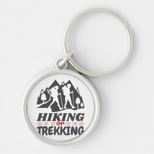 Porte-clés Randonnée ou trekking (Devant)