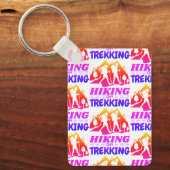 Porte-clés Randonnée ou trekking (Recto)
