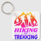 Porte-clés Randonnée ou trekking (Recto)