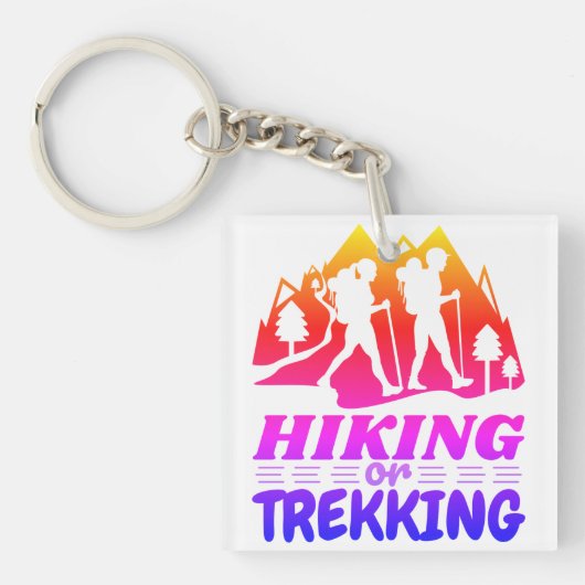 Porte-clés Randonnée ou trekking (Devant)