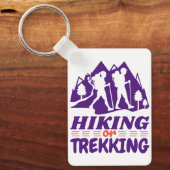 Porte-clés Randonnée ou trekking (Recto)