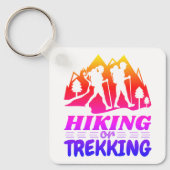 Porte-clés Randonnée ou trekking (Recto)