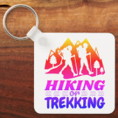 Porte-clés Randonnée ou trekking (Recto)