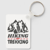 Porte-clés Randonnée ou trekking (Verso)