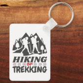 Porte-clés Randonnée ou trekking (Verso)