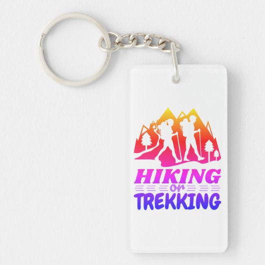 Porte-clés Randonnée ou trekking (Devant)