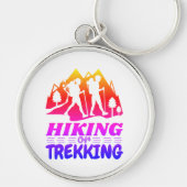 Porte-clés Randonnée ou trekking (Devant)