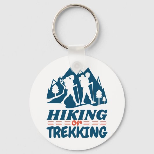 Porte-clés Randonnée ou trekking (Recto)