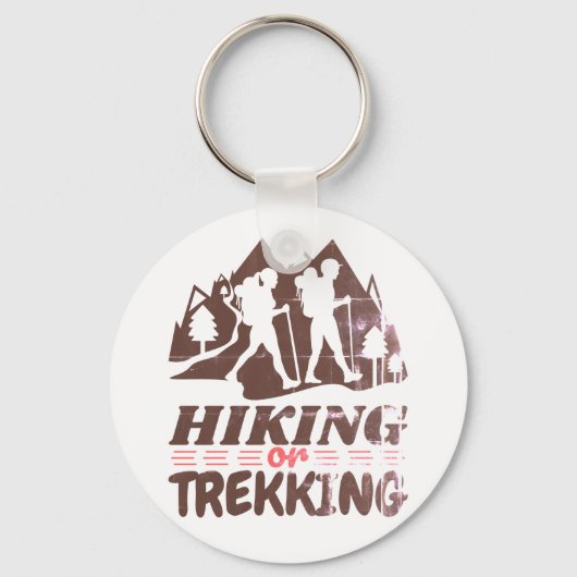 Porte-clés Randonnée ou trekking (Verso)