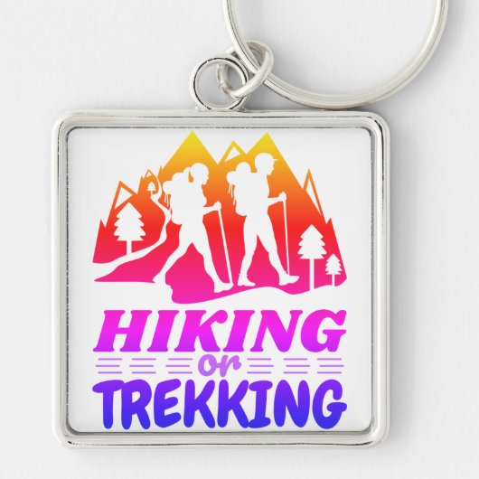 Porte-clés Randonnée ou trekking (Devant)