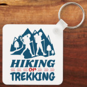 Porte-clés Randonnée ou trekking (Verso)