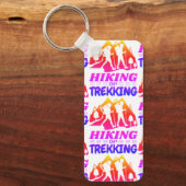 Porte-clés Randonnée ou trekking (Recto)