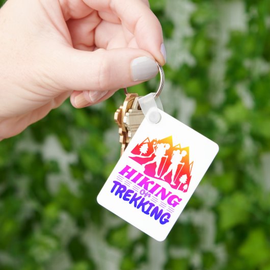 Porte-clés Randonnée ou trekking (main)