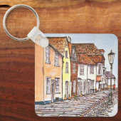 Porte-clés Rangée de maisons (Recto)