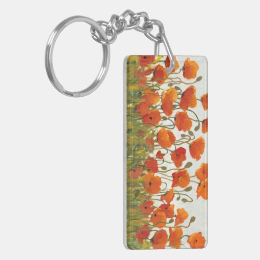 Porte-clés Rangées de pavots I (Devant gauche)