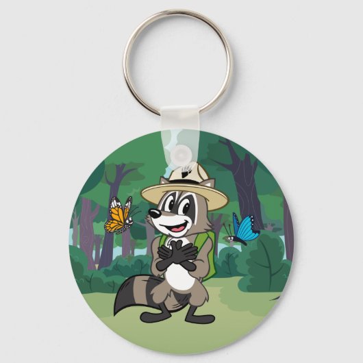 Porte-clés Ranger Rick | Héros papillon - Panneau papillon (Recto)