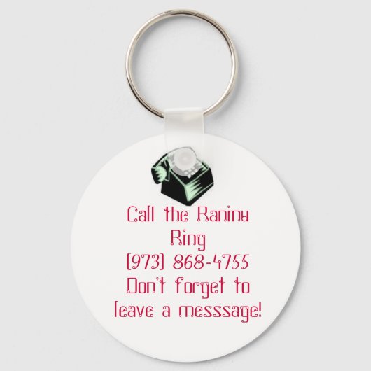 Porte-clés raninu (Recto)