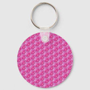 Porte-clés Ranunculus rose - Design Floral moderne