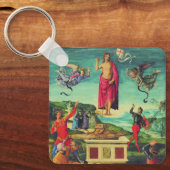 Porte-clés Raphael Résurrection de Jésus-Christ Art (Recto)