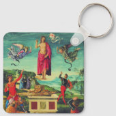 Porte-clés Raphael Résurrection de Jésus-Christ Art (Dos)